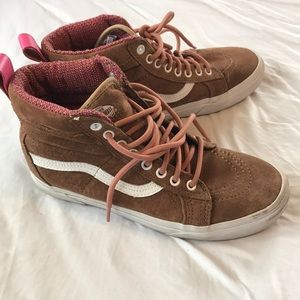 Brown suede Vans